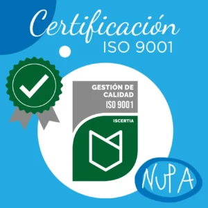 Anuncio certificacion ISO