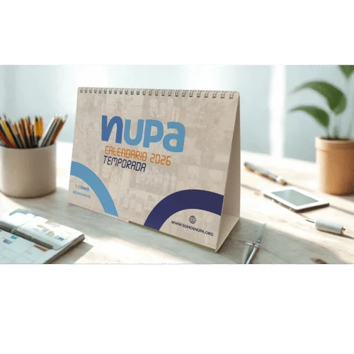 Calendario de mesa "Grandes Héroes 2026" Nupa