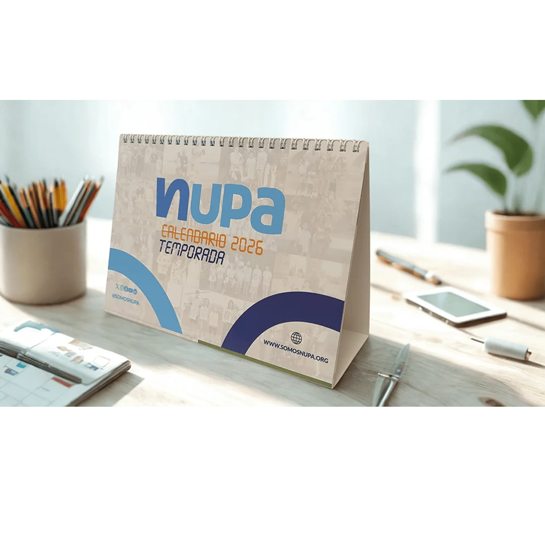 Calendario de mesa "Grandes Héroes 2026" Nupa