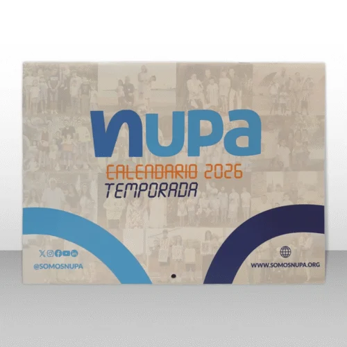Calendario de pared "Grandes Héroes 2026" Nupa