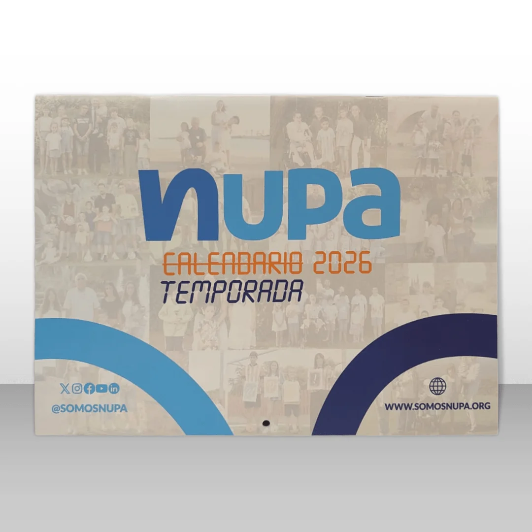 Calendario de pared "Grandes Héroes 2026" Nupa